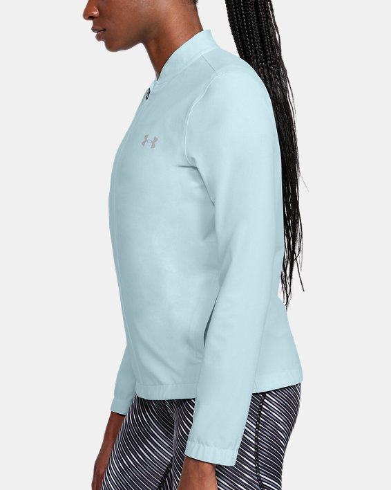 Women's UA Storm Launch Jacket in Blue image number 2